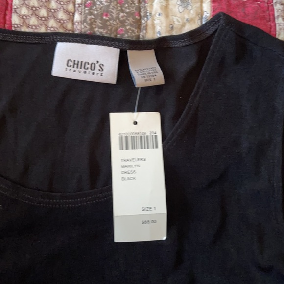 NWT Chico’s black dress - Picture 7 of 8